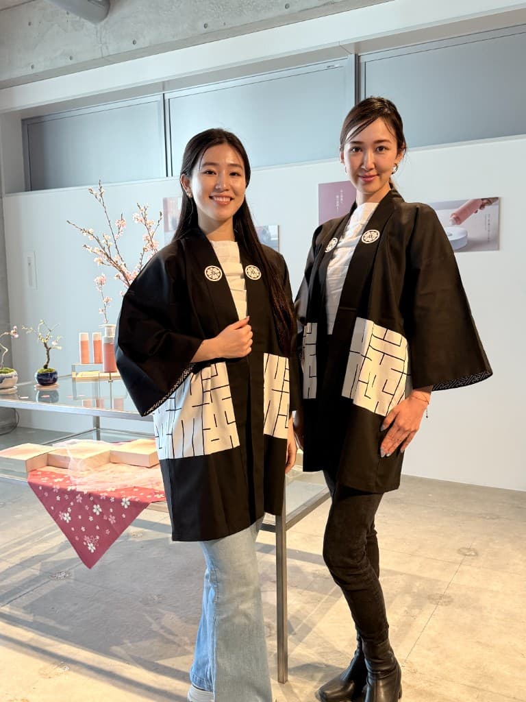 法被を着たエシカルモデル