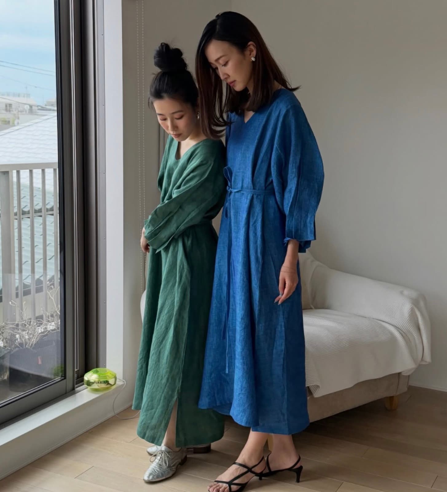 スローファッションブランドTHE HANDMADE EDIT のLOOK撮影を行いました
